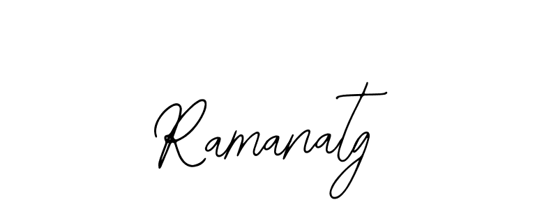 Design your own signature with our free online signature maker. With this signature software, you can create a handwritten (Bearetta-2O07w) signature for name Ramanatg. Ramanatg signature style 12 images and pictures png