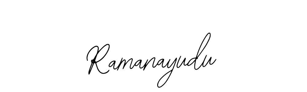 Also we have Ramanayudu name is the best signature style. Create professional handwritten signature collection using Bearetta-2O07w autograph style. Ramanayudu signature style 12 images and pictures png