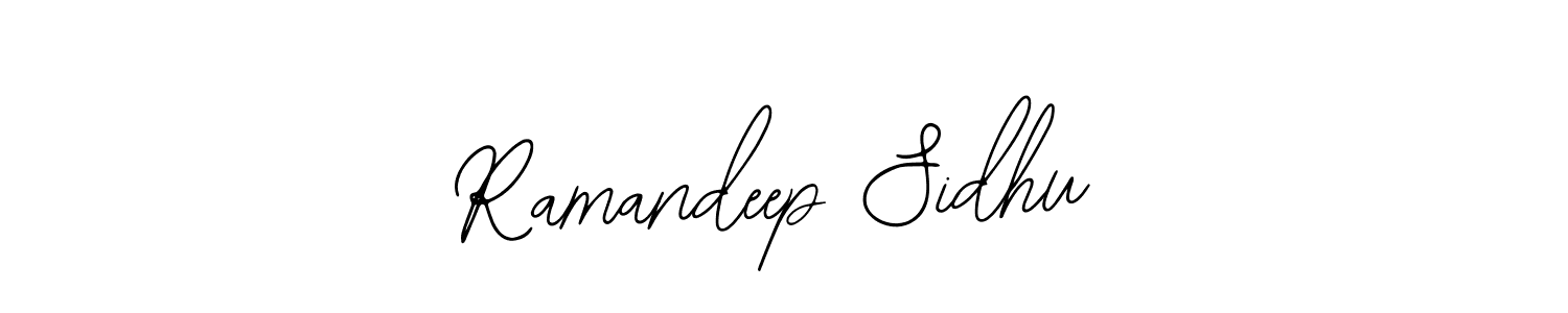 Use a signature maker to create a handwritten signature online. With this signature software, you can design (Bearetta-2O07w) your own signature for name Ramandeep Sidhu. Ramandeep Sidhu signature style 12 images and pictures png
