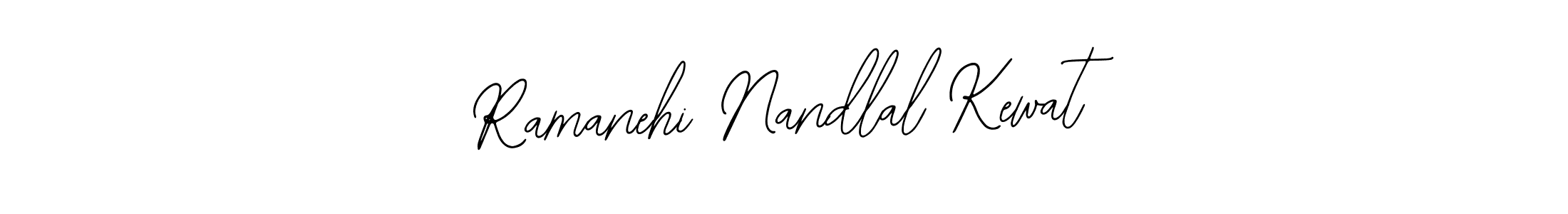 Make a beautiful signature design for name Ramanehi Nandlal Kewat. Use this online signature maker to create a handwritten signature for free. Ramanehi Nandlal Kewat signature style 12 images and pictures png