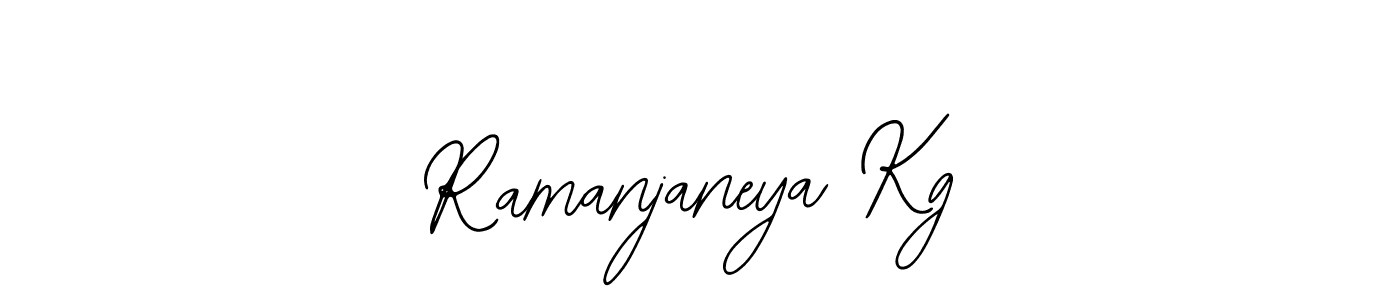 How to Draw Ramanjaneya Kg signature style? Bearetta-2O07w is a latest design signature styles for name Ramanjaneya Kg. Ramanjaneya Kg signature style 12 images and pictures png