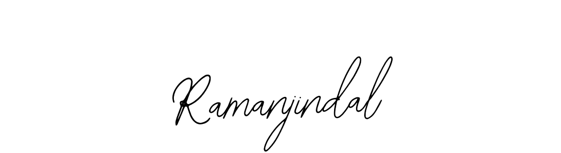 Ramanjindal stylish signature style. Best Handwritten Sign (Bearetta-2O07w) for my name. Handwritten Signature Collection Ideas for my name Ramanjindal. Ramanjindal signature style 12 images and pictures png