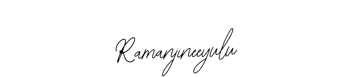 Make a beautiful signature design for name Ramanjineeyulu. With this signature (Bearetta-2O07w) style, you can create a handwritten signature for free. Ramanjineeyulu signature style 12 images and pictures png