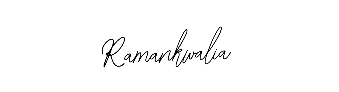 You should practise on your own different ways (Bearetta-2O07w) to write your name (Ramankwalia) in signature. don't let someone else do it for you. Ramankwalia signature style 12 images and pictures png