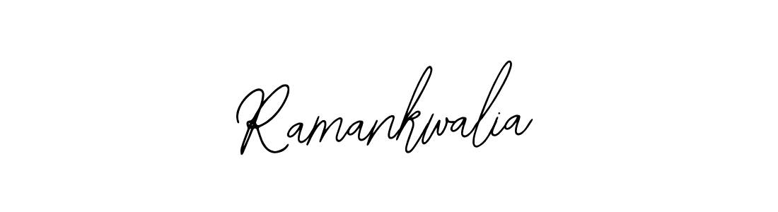Design your own signature with our free online signature maker. With this signature software, you can create a handwritten (Bearetta-2O07w) signature for name Ramankwalia. Ramankwalia signature style 12 images and pictures png