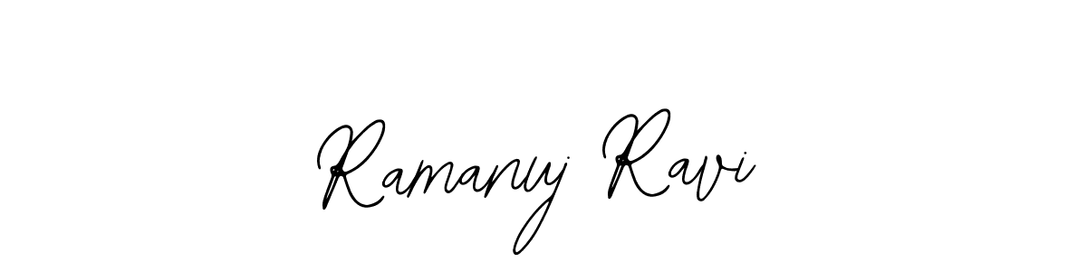 Also we have Ramanuj Ravi name is the best signature style. Create professional handwritten signature collection using Bearetta-2O07w autograph style. Ramanuj Ravi signature style 12 images and pictures png