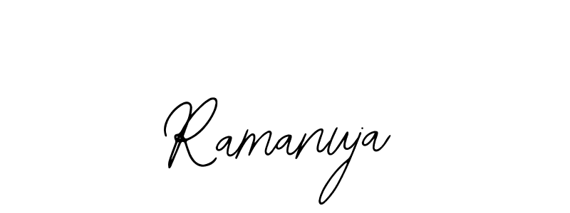 Similarly Bearetta-2O07w is the best handwritten signature design. Signature creator online .You can use it as an online autograph creator for name Ramanuja. Ramanuja signature style 12 images and pictures png