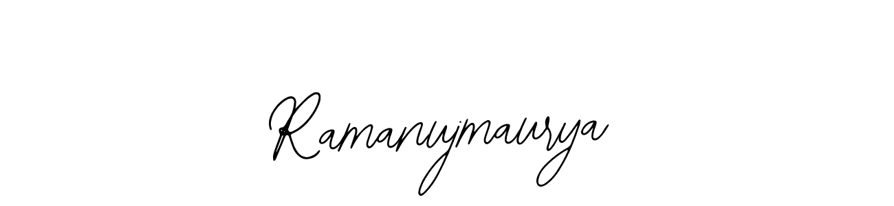 You should practise on your own different ways (Bearetta-2O07w) to write your name (Ramanujmaurya) in signature. don't let someone else do it for you. Ramanujmaurya signature style 12 images and pictures png