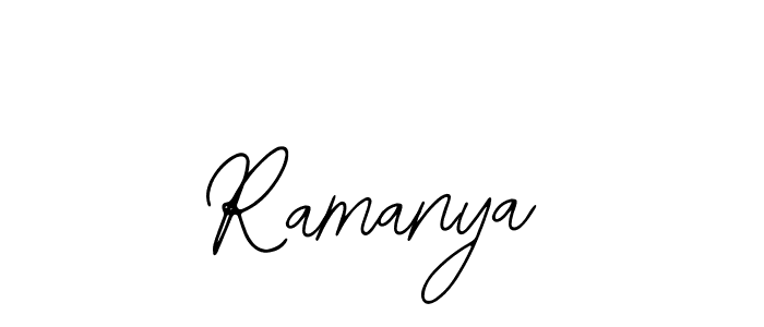 Also You can easily find your signature by using the search form. We will create Ramanya name handwritten signature images for you free of cost using Bearetta-2O07w sign style. Ramanya signature style 12 images and pictures png