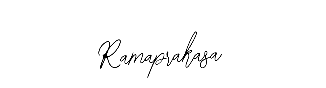 How to make Ramaprakasa name signature. Use Bearetta-2O07w style for creating short signs online. This is the latest handwritten sign. Ramaprakasa signature style 12 images and pictures png