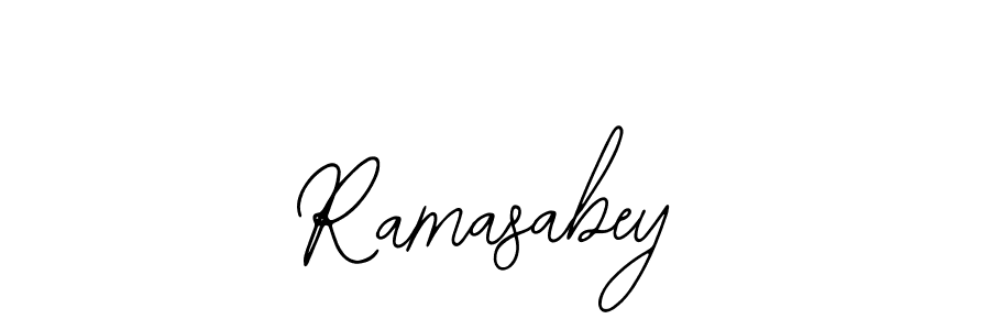 Design your own signature with our free online signature maker. With this signature software, you can create a handwritten (Bearetta-2O07w) signature for name Ramasabey. Ramasabey signature style 12 images and pictures png