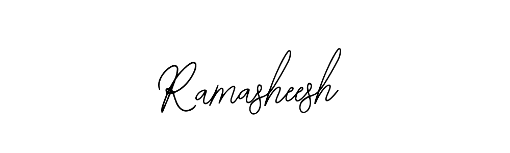 You should practise on your own different ways (Bearetta-2O07w) to write your name (Ramasheesh) in signature. don't let someone else do it for you. Ramasheesh signature style 12 images and pictures png