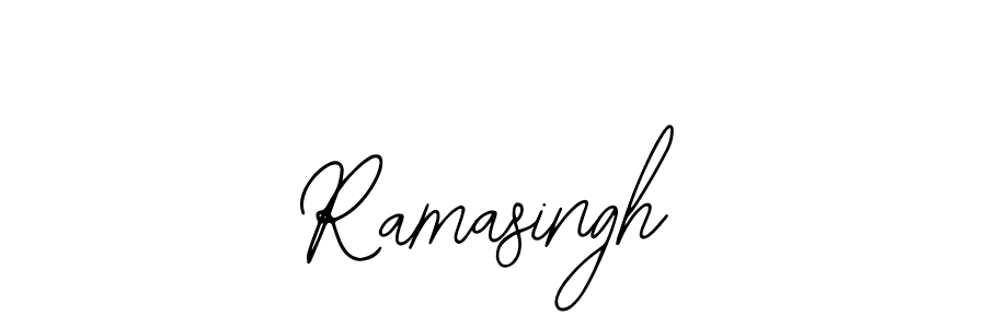 if you are searching for the best signature style for your name Ramasingh. so please give up your signature search. here we have designed multiple signature styles  using Bearetta-2O07w. Ramasingh signature style 12 images and pictures png