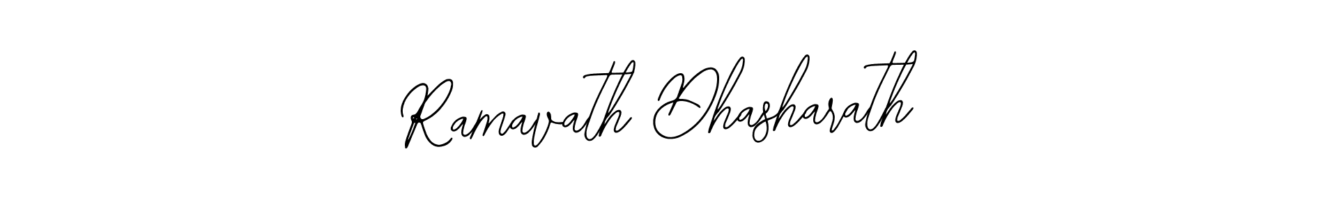 Design your own signature with our free online signature maker. With this signature software, you can create a handwritten (Bearetta-2O07w) signature for name Ramavath Dhasharath. Ramavath Dhasharath signature style 12 images and pictures png