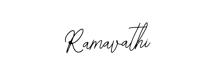 Design your own signature with our free online signature maker. With this signature software, you can create a handwritten (Bearetta-2O07w) signature for name Ramavathi. Ramavathi signature style 12 images and pictures png