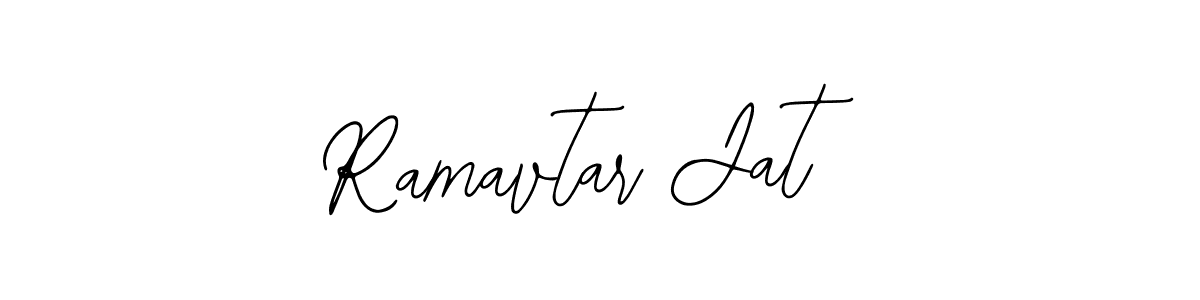How to make Ramavtar Jat signature? Bearetta-2O07w is a professional autograph style. Create handwritten signature for Ramavtar Jat name. Ramavtar Jat signature style 12 images and pictures png