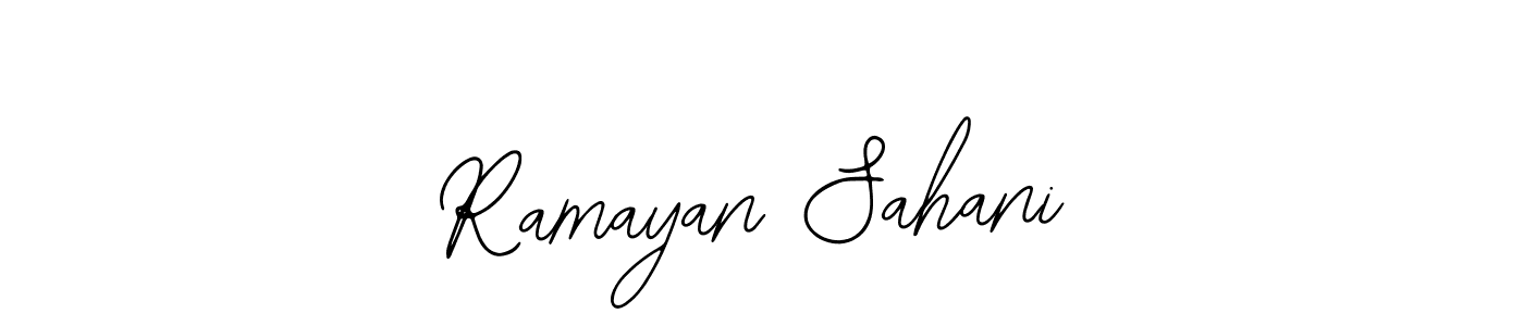 See photos of Ramayan Sahani official signature by Spectra . Check more albums & portfolios. Read reviews & check more about Bearetta-2O07w font. Ramayan Sahani signature style 12 images and pictures png