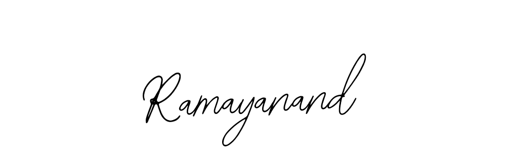 Create a beautiful signature design for name Ramayanand. With this signature (Bearetta-2O07w) fonts, you can make a handwritten signature for free. Ramayanand signature style 12 images and pictures png