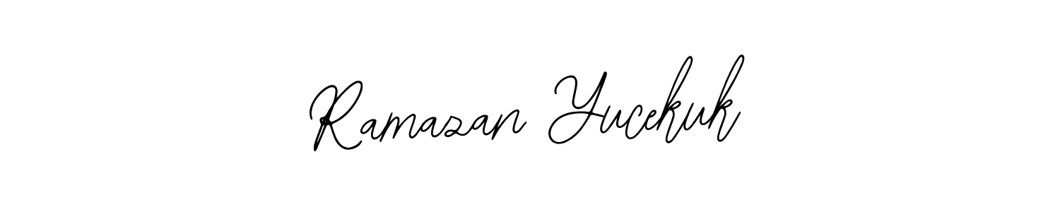 Ramazan Yucekuk stylish signature style. Best Handwritten Sign (Bearetta-2O07w) for my name. Handwritten Signature Collection Ideas for my name Ramazan Yucekuk. Ramazan Yucekuk signature style 12 images and pictures png