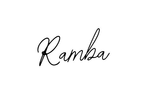 Also You can easily find your signature by using the search form. We will create Ramba name handwritten signature images for you free of cost using Bearetta-2O07w sign style. Ramba signature style 12 images and pictures png