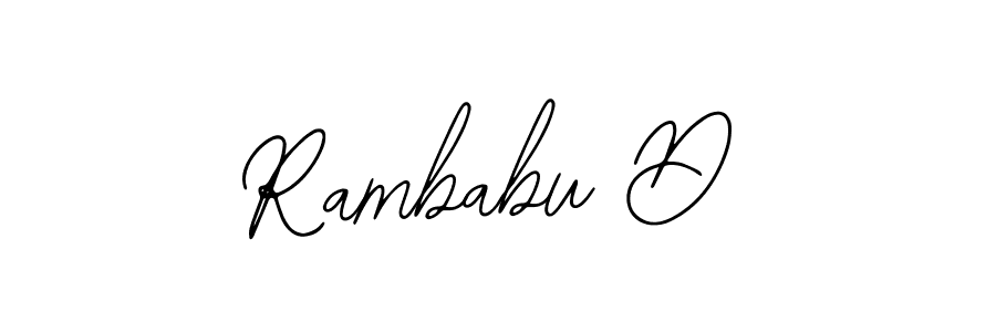 Here are the top 10 professional signature styles for the name Rambabu D. These are the best autograph styles you can use for your name. Rambabu D signature style 12 images and pictures png
