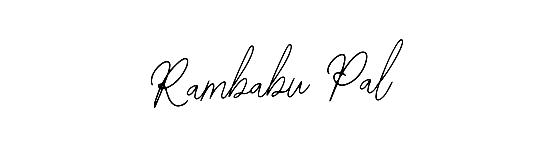 Rambabu Pal stylish signature style. Best Handwritten Sign (Bearetta-2O07w) for my name. Handwritten Signature Collection Ideas for my name Rambabu Pal. Rambabu Pal signature style 12 images and pictures png