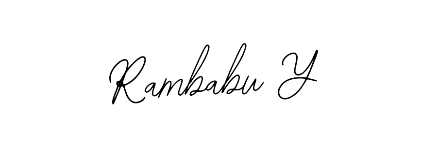 Best and Professional Signature Style for Rambabu Y. Bearetta-2O07w Best Signature Style Collection. Rambabu Y signature style 12 images and pictures png