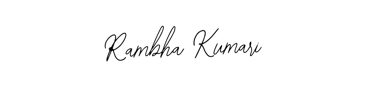 Once you've used our free online signature maker to create your best signature Bearetta-2O07w style, it's time to enjoy all of the benefits that Rambha Kumari name signing documents. Rambha Kumari signature style 12 images and pictures png