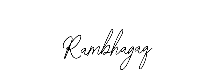 Rambhagaq stylish signature style. Best Handwritten Sign (Bearetta-2O07w) for my name. Handwritten Signature Collection Ideas for my name Rambhagaq. Rambhagaq signature style 12 images and pictures png
