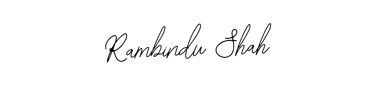 It looks lik you need a new signature style for name Rambindu Shah. Design unique handwritten (Bearetta-2O07w) signature with our free signature maker in just a few clicks. Rambindu Shah signature style 12 images and pictures png