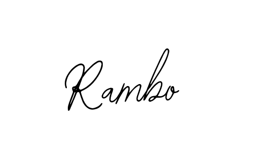 The best way (Bearetta-2O07w) to make a short signature is to pick only two or three words in your name. The name Rambo include a total of six letters. For converting this name. Rambo signature style 12 images and pictures png