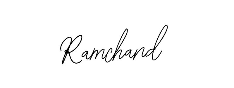 Use a signature maker to create a handwritten signature online. With this signature software, you can design (Bearetta-2O07w) your own signature for name Ramchand. Ramchand signature style 12 images and pictures png