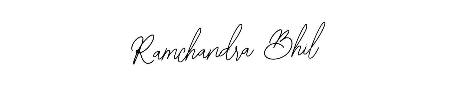 You should practise on your own different ways (Bearetta-2O07w) to write your name (Ramchandra Bhil) in signature. don't let someone else do it for you. Ramchandra Bhil signature style 12 images and pictures png