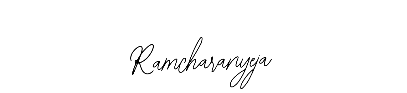 Create a beautiful signature design for name Ramcharanyeja. With this signature (Bearetta-2O07w) fonts, you can make a handwritten signature for free. Ramcharanyeja signature style 12 images and pictures png