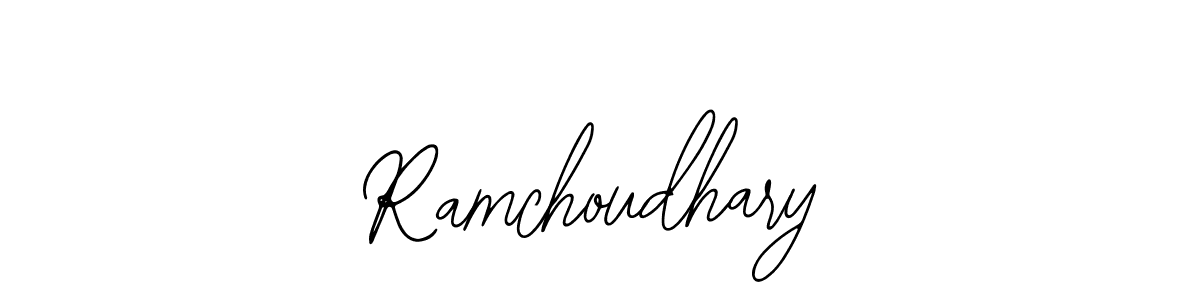 Make a beautiful signature design for name Ramchoudhary. With this signature (Bearetta-2O07w) style, you can create a handwritten signature for free. Ramchoudhary signature style 12 images and pictures png