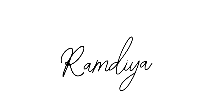 How to Draw Ramdiya signature style? Bearetta-2O07w is a latest design signature styles for name Ramdiya. Ramdiya signature style 12 images and pictures png