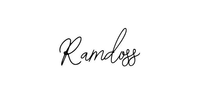 if you are searching for the best signature style for your name Ramdoss. so please give up your signature search. here we have designed multiple signature styles  using Bearetta-2O07w. Ramdoss signature style 12 images and pictures png