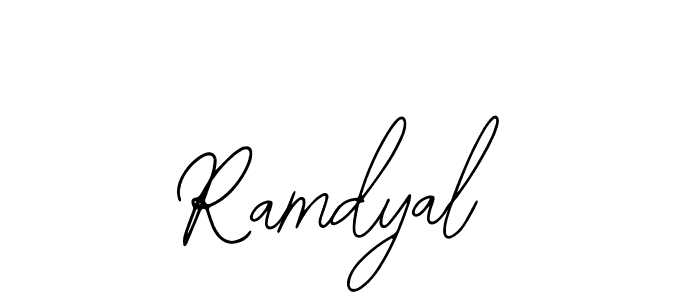 Bearetta-2O07w is a professional signature style that is perfect for those who want to add a touch of class to their signature. It is also a great choice for those who want to make their signature more unique. Get Ramdyal name to fancy signature for free. Ramdyal signature style 12 images and pictures png