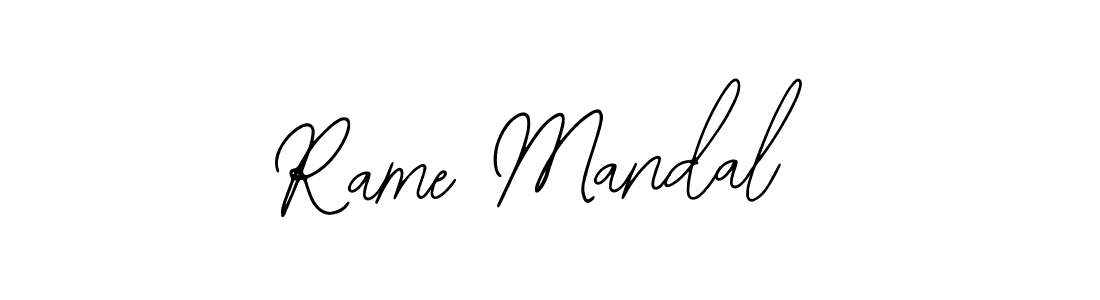 Once you've used our free online signature maker to create your best signature Bearetta-2O07w style, it's time to enjoy all of the benefits that Rame Mandal name signing documents. Rame Mandal signature style 12 images and pictures png