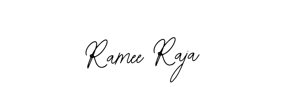 How to make Ramee Raja signature? Bearetta-2O07w is a professional autograph style. Create handwritten signature for Ramee Raja name. Ramee Raja signature style 12 images and pictures png