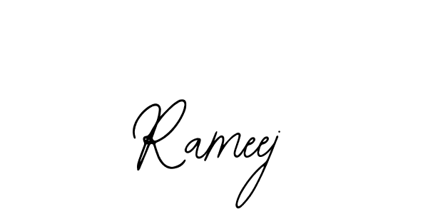 Also we have Rameej name is the best signature style. Create professional handwritten signature collection using Bearetta-2O07w autograph style. Rameej signature style 12 images and pictures png