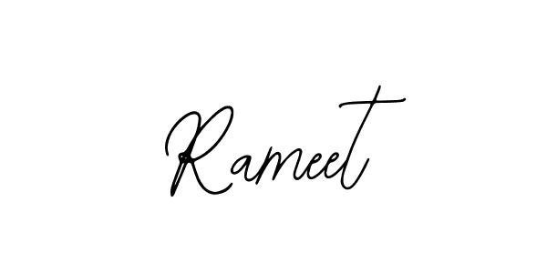 Also You can easily find your signature by using the search form. We will create Rameet name handwritten signature images for you free of cost using Bearetta-2O07w sign style. Rameet signature style 12 images and pictures png