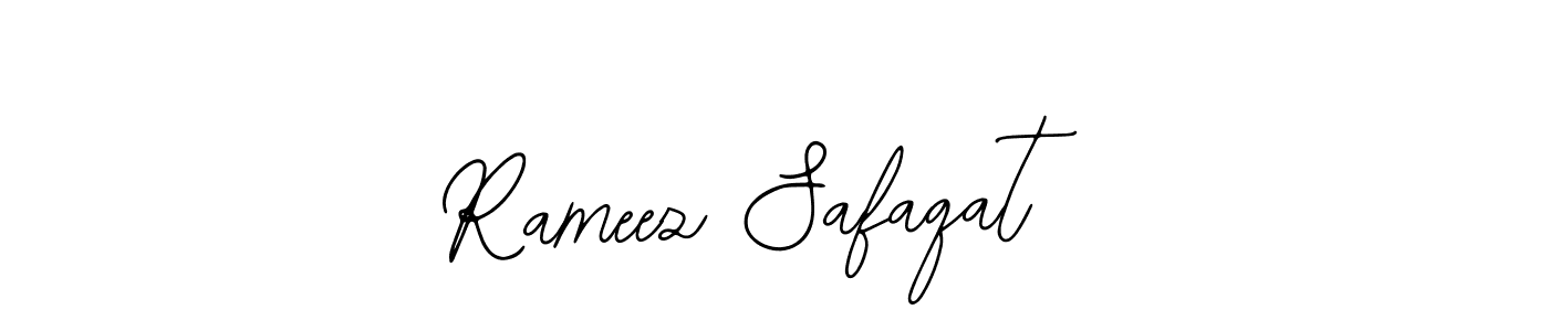 Create a beautiful signature design for name Rameez Safaqat. With this signature (Bearetta-2O07w) fonts, you can make a handwritten signature for free. Rameez Safaqat signature style 12 images and pictures png