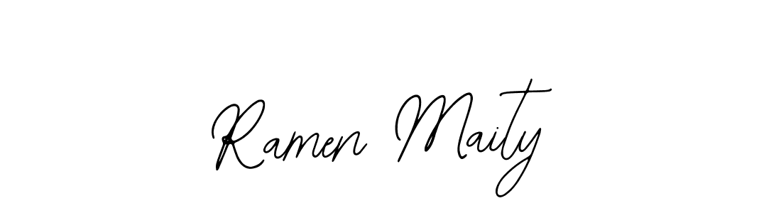 It looks lik you need a new signature style for name Ramen Maity. Design unique handwritten (Bearetta-2O07w) signature with our free signature maker in just a few clicks. Ramen Maity signature style 12 images and pictures png