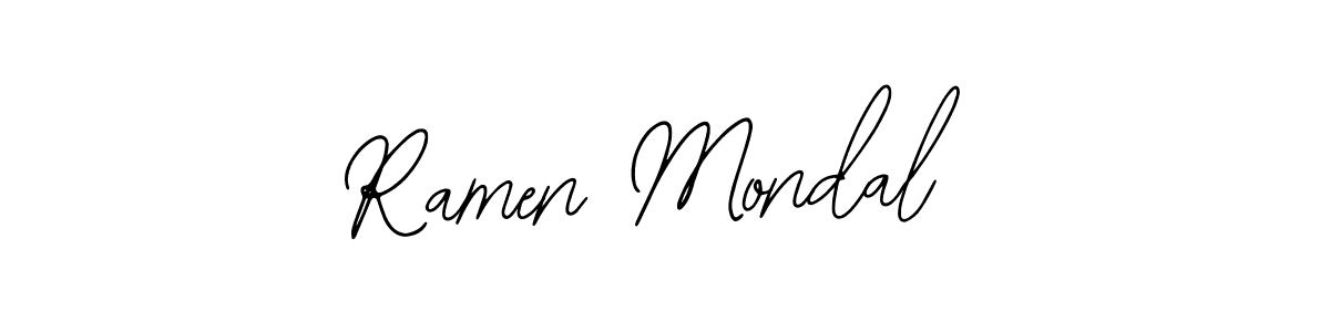 Also we have Ramen Mondal name is the best signature style. Create professional handwritten signature collection using Bearetta-2O07w autograph style. Ramen Mondal signature style 12 images and pictures png