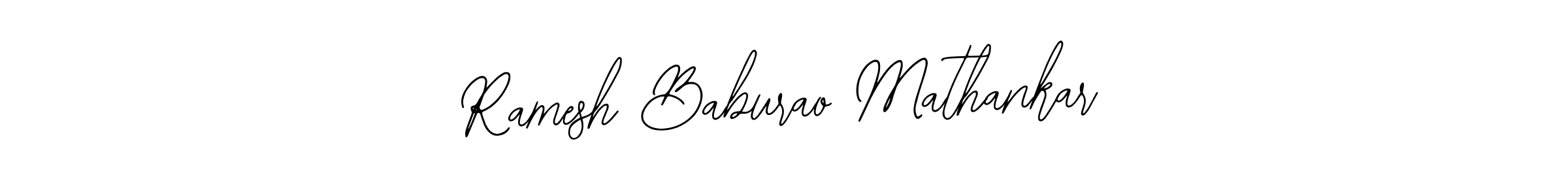 You can use this online signature creator to create a handwritten signature for the name Ramesh Baburao Mathankar. This is the best online autograph maker. Ramesh Baburao Mathankar signature style 12 images and pictures png