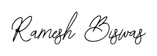 Enhance your business communications with Ramesh Biswas signature in Bearetta-2O07w lettering. Clean, modern, and universally compatible. Ramesh Biswas signature style 12 images and pictures png