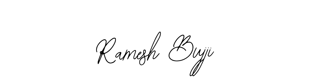 Make a short Ramesh Bujji signature style. Manage your documents anywhere anytime using Bearetta-2O07w. Create and add eSignatures, submit forms, share and send files easily. Ramesh Bujji signature style 12 images and pictures png