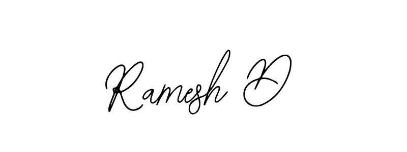 Create a beautiful signature design for name Ramesh D. With this signature (Bearetta-2O07w) fonts, you can make a handwritten signature for free. Ramesh D signature style 12 images and pictures png