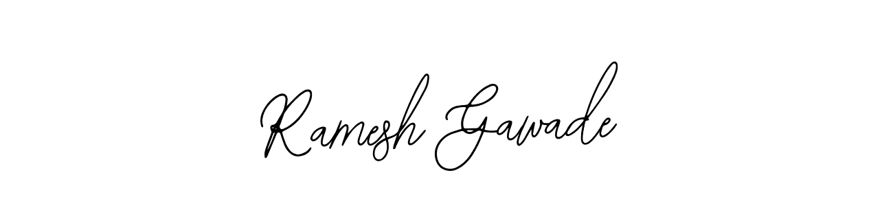 Ramesh Gawade stylish signature style. Best Handwritten Sign (Bearetta-2O07w) for my name. Handwritten Signature Collection Ideas for my name Ramesh Gawade. Ramesh Gawade signature style 12 images and pictures png